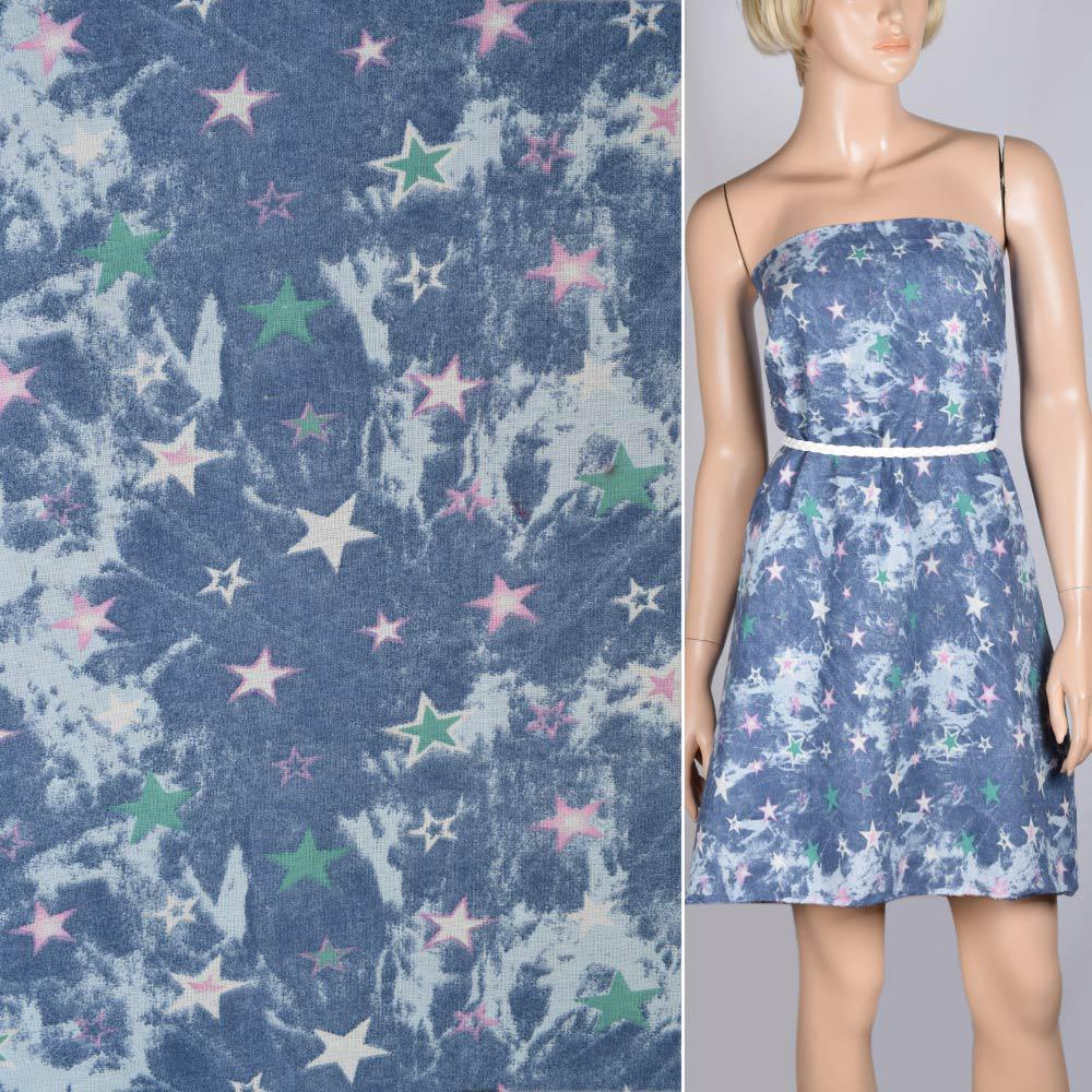 Тканина льон ширина 140 см Блакитний (12623.026) - фото 2 Тканина льон ширина 140 см Блакитний (12623.026) - фото 2