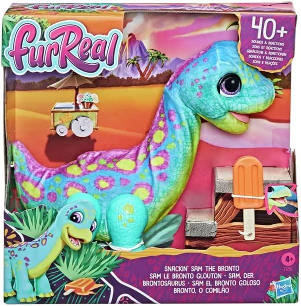 Іграшка інтерактивна FurReal Snackin Sam The Bronto Interactive Pet (FR16) - фото 3