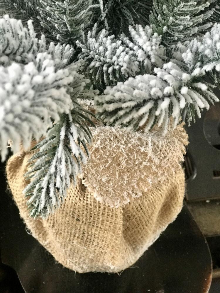 Ялинка лита Classic в мішковині 70 см Засніжений (210N/70/GS) - фото 5 Ялинка лита Classic в мішковині 70 см Засніжений (210N/70/GS) - фото 5