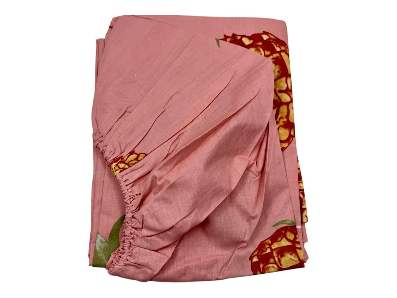 Простынь на резинке Ананас бязь 160х200 см (G-pa1304/WP/x160)