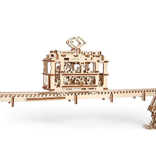 3D пазл механічний UGEARS «Трамвай» - фото 3
