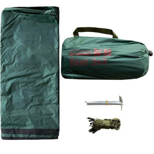 Туристический тент и оттяжками Tribe UTRT-101 3,0х5,0 м Зеленый - фото 5