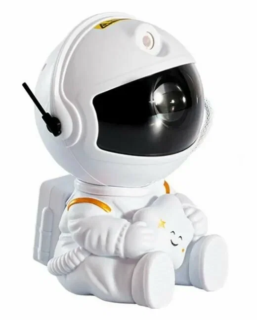 Ночник-проектор звездного неба Astronaut Nebula Projector Mini (HR-F3-white)