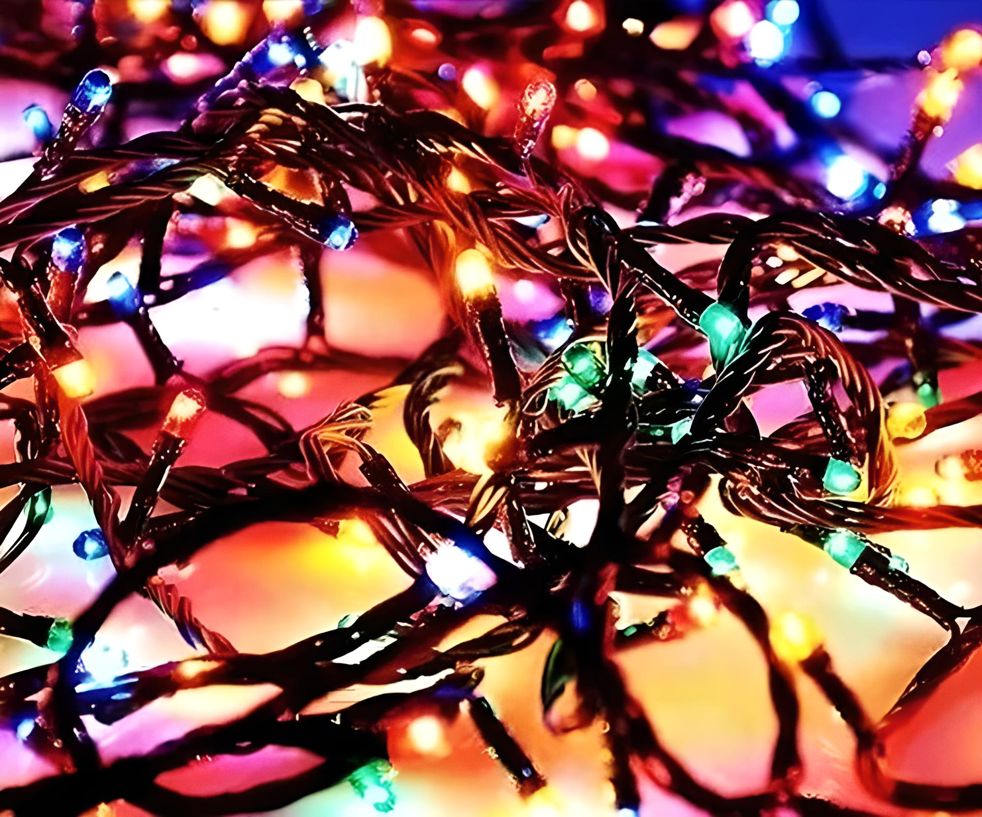 Гирлянда бахрама RD-7164 100 LED 2 2х0,6 м Микс