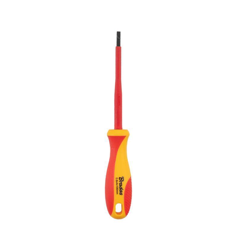 Отвертка плоская Bradas HOME & GARAGE SL 3/100 мм 1 кВт (DIY-SL1130100-V) Отвертка плоская Bradas HOME & GARAGE SL 3/100 мм 1 кВт (DIY-SL1130100-V)