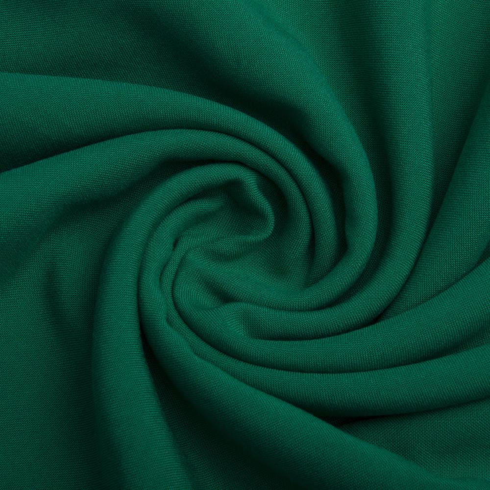 Ткань вискоза плательная штапель Дороти Зеленый (25297)