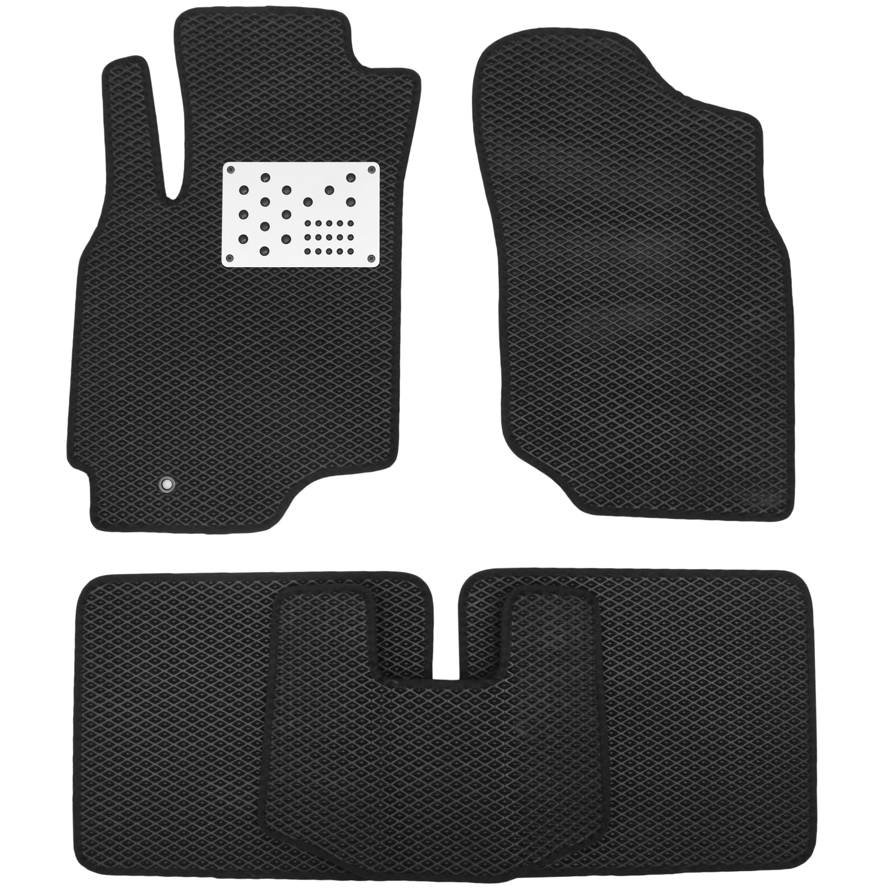 Коврики в салон Kinetic для Mitsubishi Lancer 9 '04-09 EVA Черный