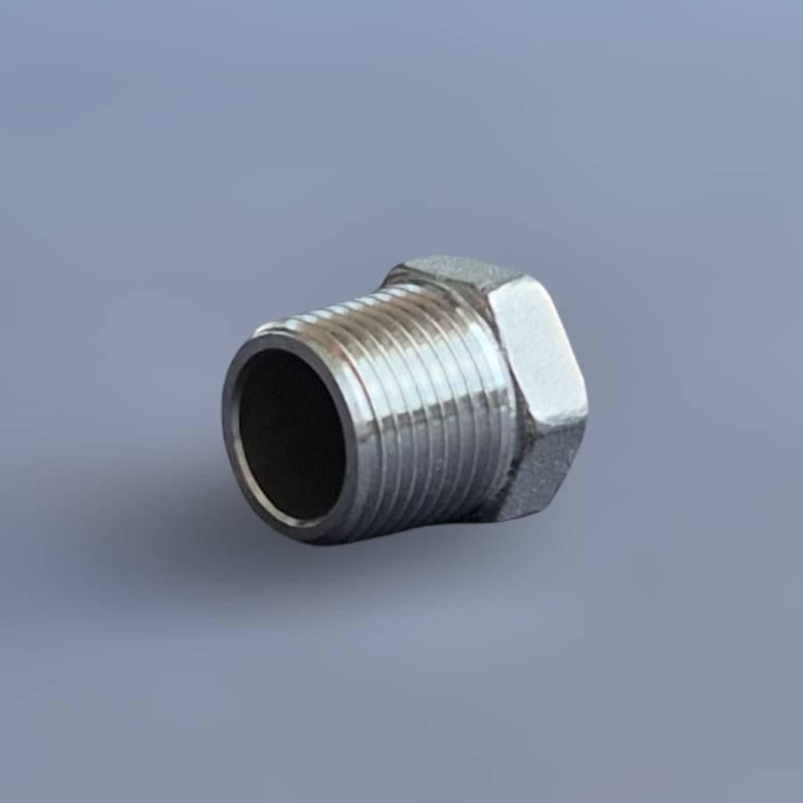 Заглушка різьбова шестигранна DN10 BSPP н/ж сталь AISI304 Class-150 зовнішня різьба 3/8" (29203058) - фото 12 Заглушка різьбова шестигранна DN10 BSPP н/ж сталь AISI304 Class-150 зовнішня різьба 3/8" (29203058) - фото 12
