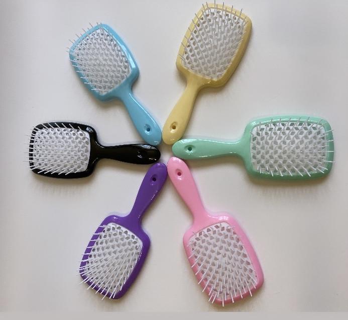 Расческа для волос Shulimei Comb Superbrush Фиолетовый - фото 2