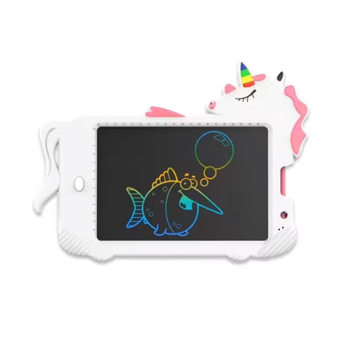 Графический планшет для детей Kids Pad Color Unicorn 10" Розовый (27317155)