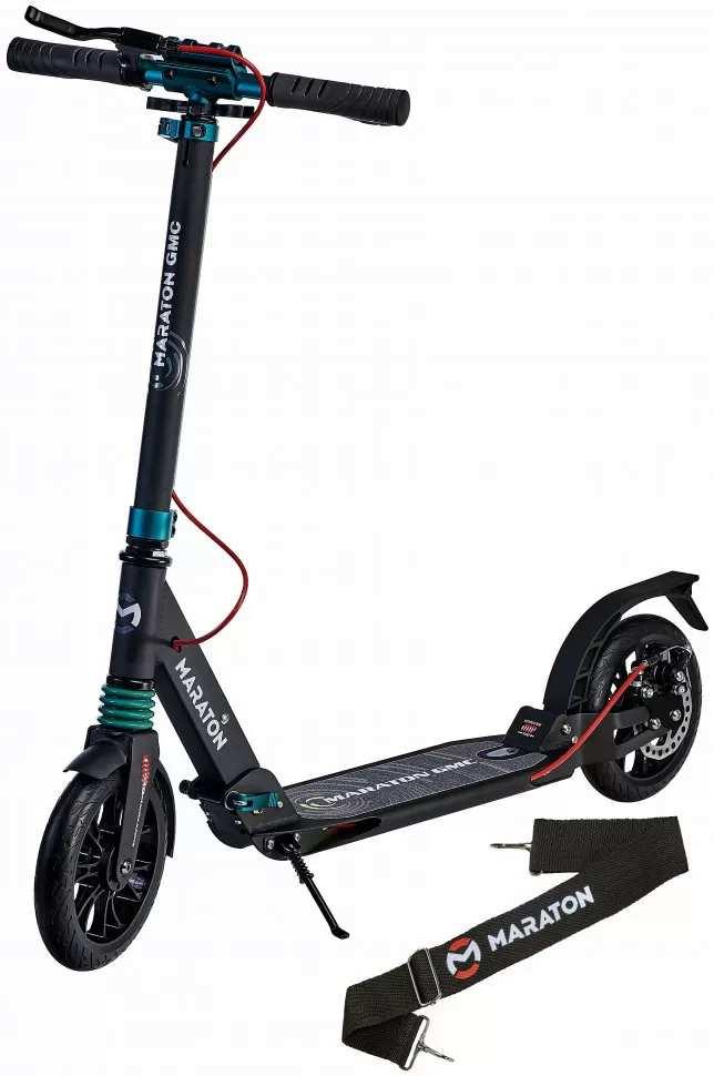 Самокат двухколесный Maraton GMC Black/green