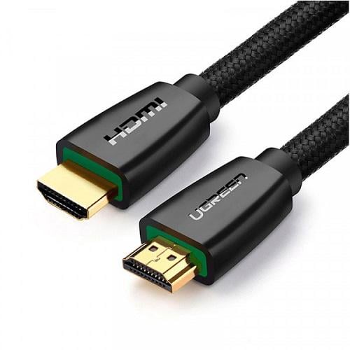 Кабель HDMI MM UGreen HD118 V2,0 With Braid 4K 60 Hz 40408 1 м Черный (570816)