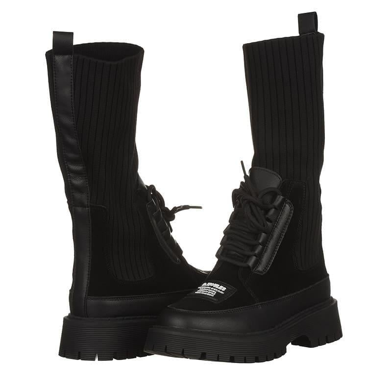 Черевики жіночі It ts E73-6 текстильні р. 39 Чорний (10058) Черевики жіночі It ts E73-6 текстильні р. 39 Чорний (10058)