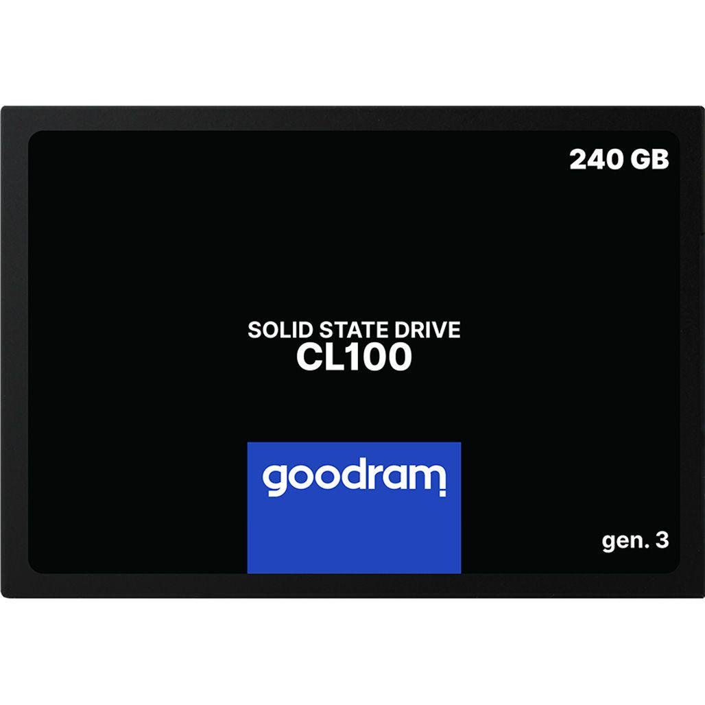 SSD-накопитель Goodram CL100 Gen.3 240GB 2,5" (SSDPR-CL100-240-G3) SSD-накопитель Goodram CL100 Gen.3 240GB 2,5" (SSDPR-CL100-240-G3)