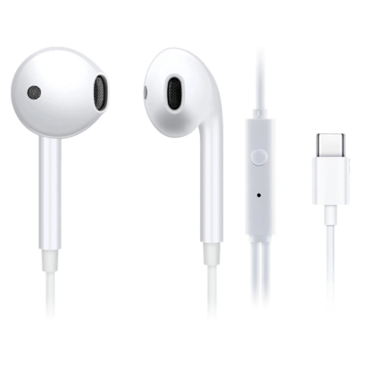Навушники дротові зі штекером USB-C VIVO XE160 Type-C Білий (2850309835) Навушники дротові зі штекером USB-C VIVO XE160 Type-C Білий (2850309835)
