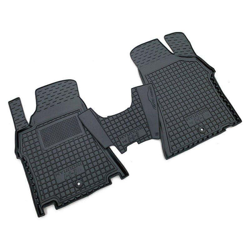 Коврики автомобильные AVTO-Gumm Hyundai H-1 II 08- 1+2 первый ряд Черный (11866)