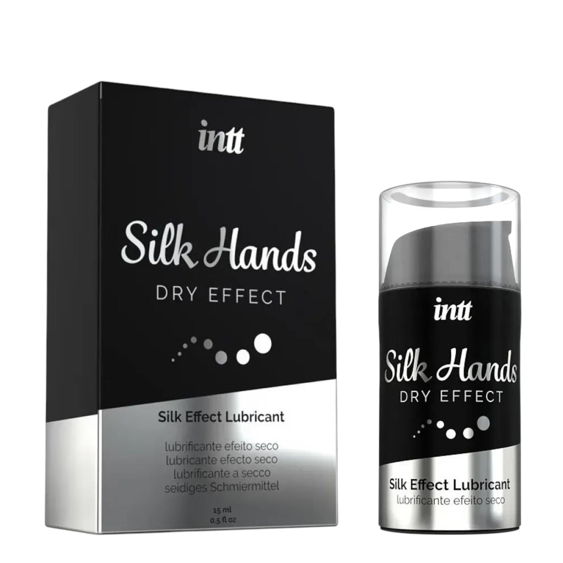 Лубрикант інтимний Intt Silk Hands для мастурбації на силіконовій основі 15 мл