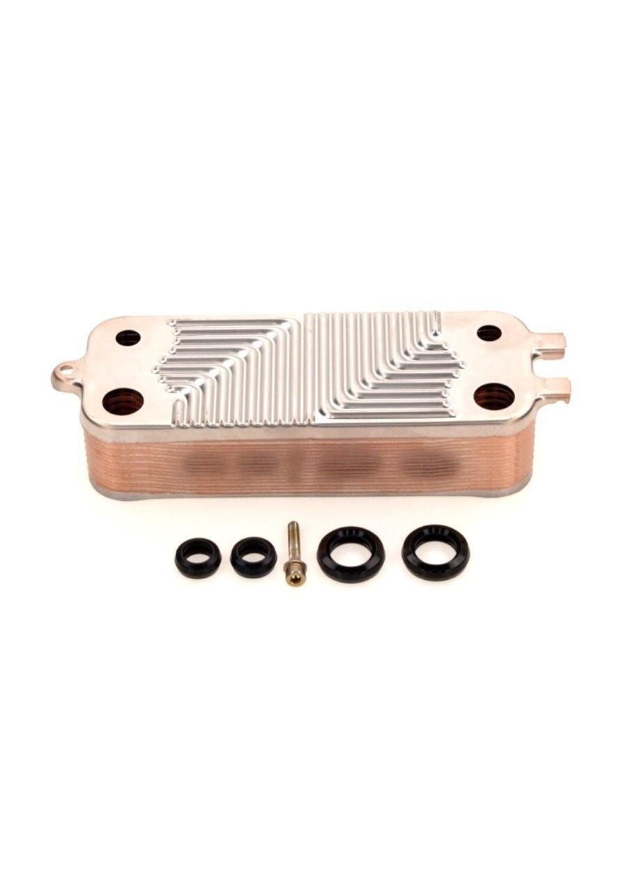 Теплообменник вторичный котла для Bosch ZWC28/35-3/GB042 (87167719870)