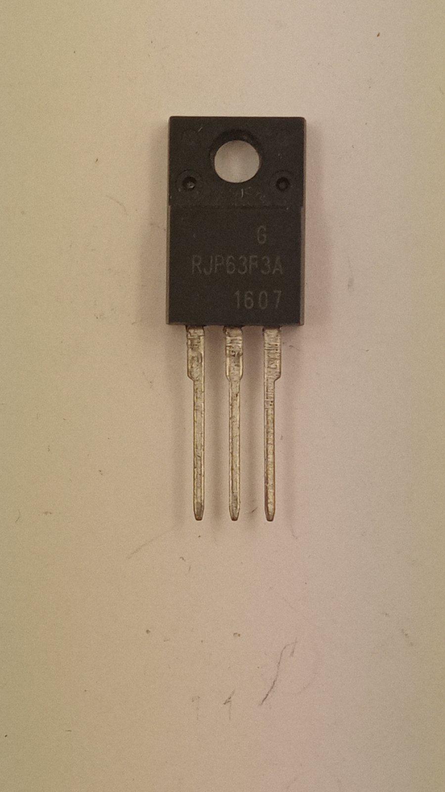 Транзистор RJP63F3DPP 630V 40A 30W Tf<100nS TO-220FP (13009) - фото 1 Транзистор RJP63F3DPP 630V 40A 30W Tf<100nS TO-220FP (13009) - фото 1