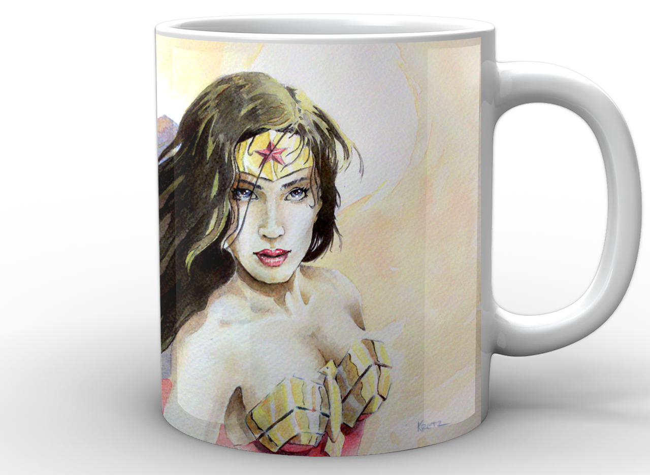 Чашка GeekLand Wonder Woman Art 330 мл (WW.02.009)