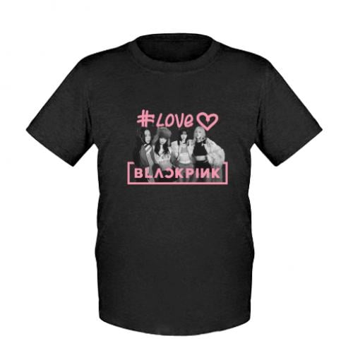 Футболка детская BlackPink poster 152 см Черный (17134238-2-200013-L)