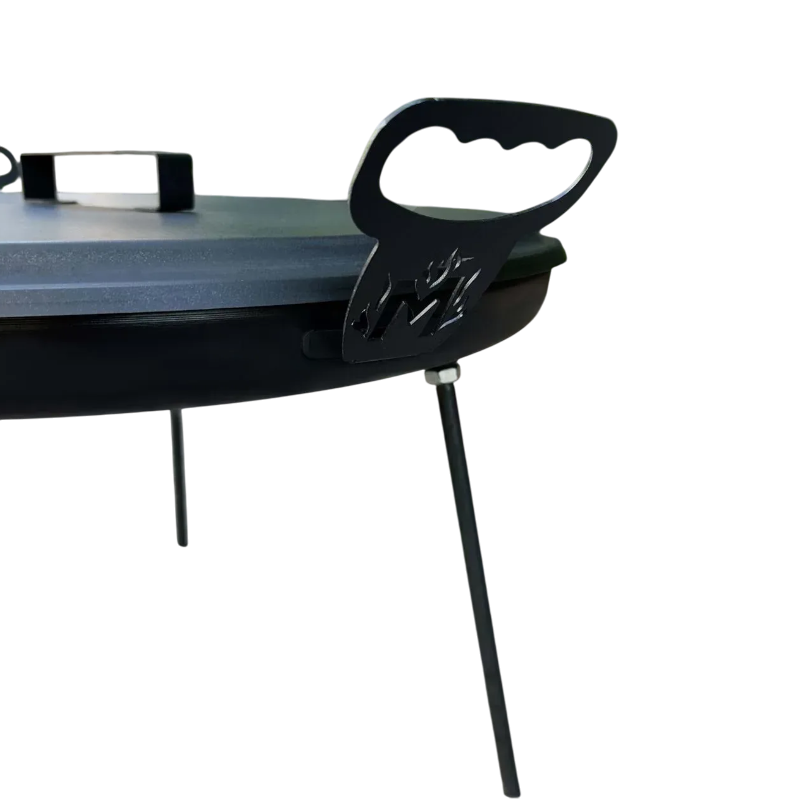 Сковорода с диска бороны з крышкой 540х415х330 мм (SDR-40K) - фото 5