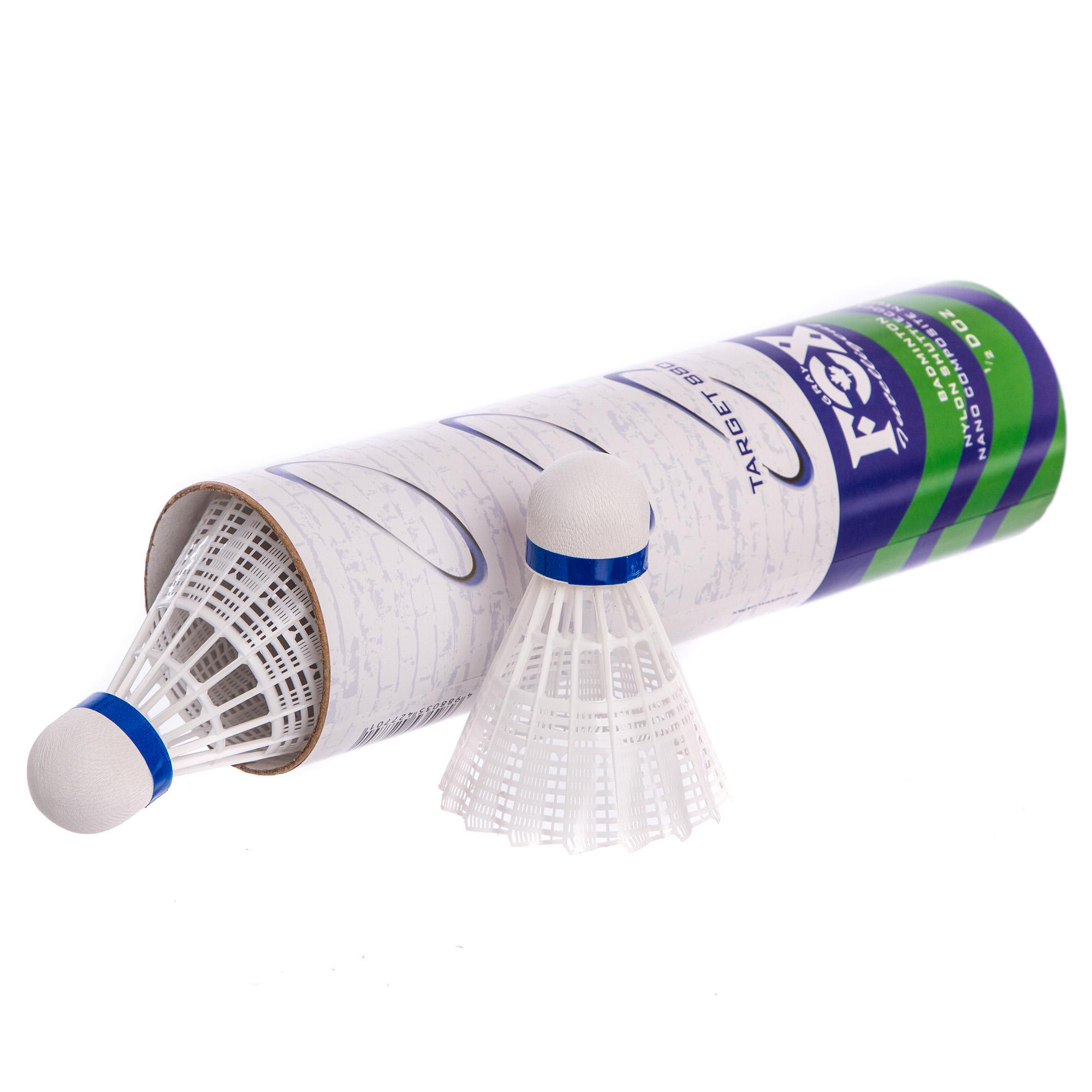 Воланы для бадминтона FOX T880 6 шт. Белый (NA002787)