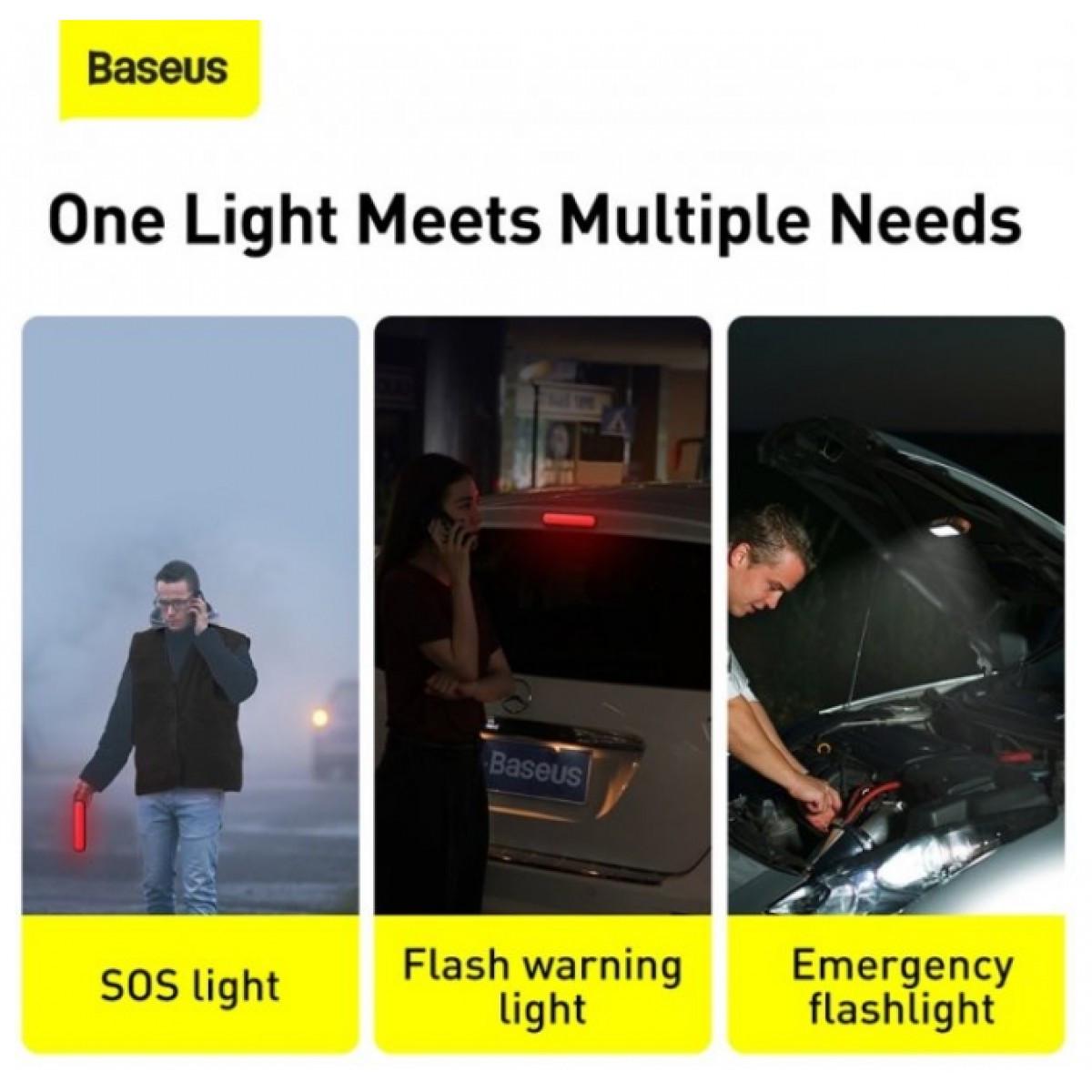 Портативна LED лампа BASEUS Solar Emergency Car Flashlight - фото 5