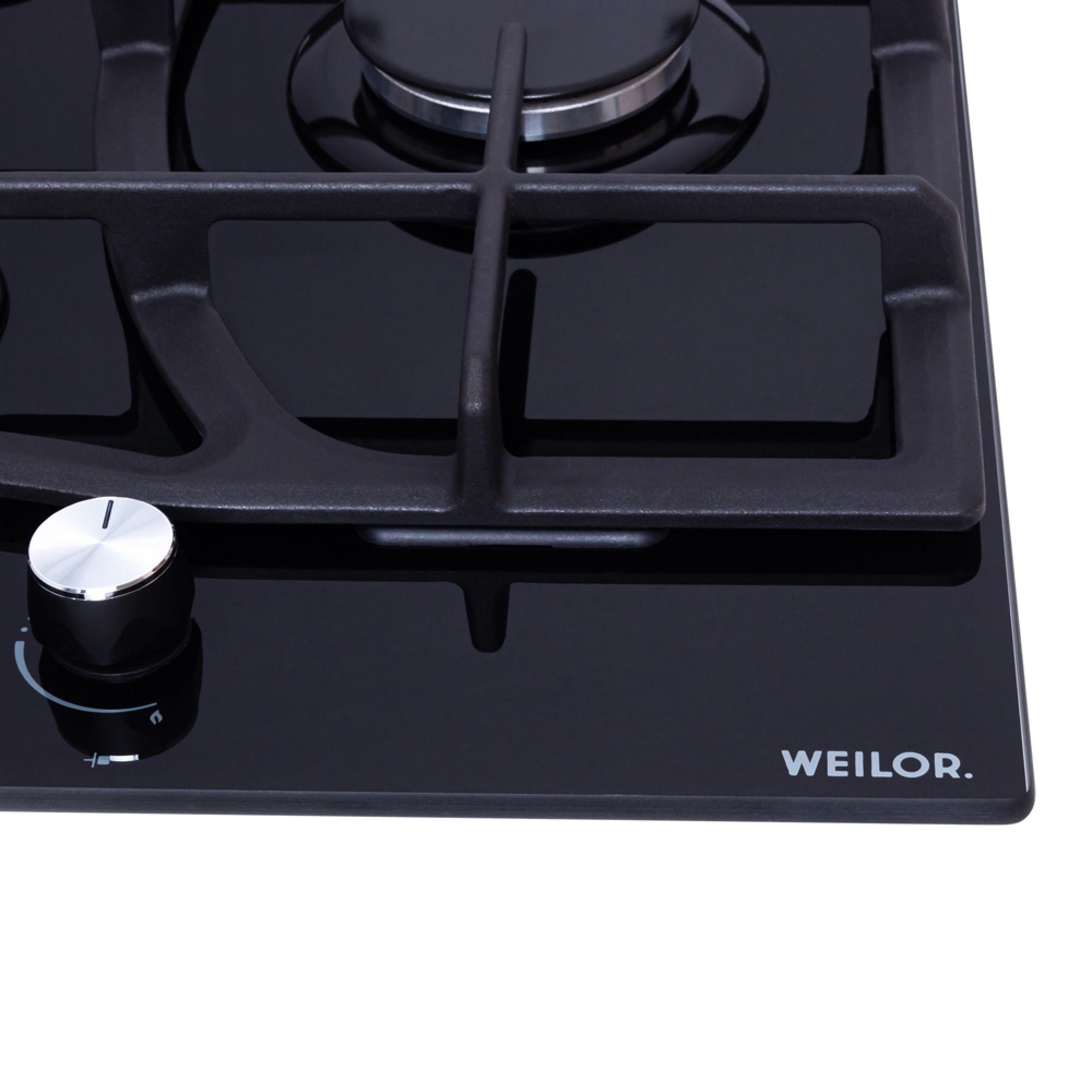Поверхность варочная газовая WEILOR GG W 614 BL - фото 5 Поверхность варочная газовая WEILOR GG W 614 BL - фото 5