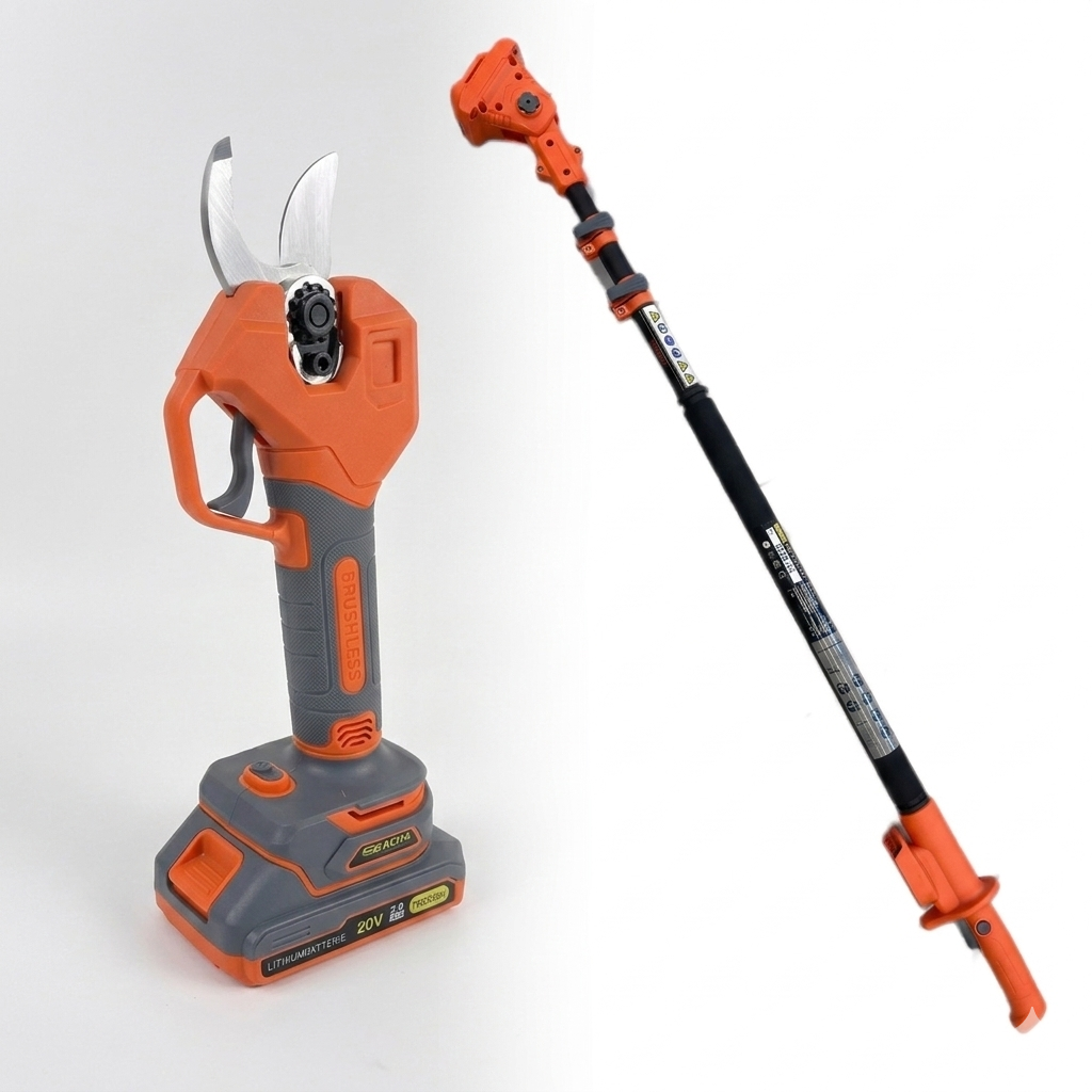 Секатор и удлинитель аккумуляторный TRESZER (AGH4PD)