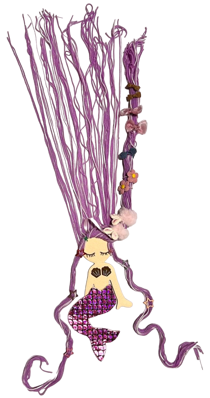 Органайзер для аксессуаров Русалочка с резинками для волос (51892)