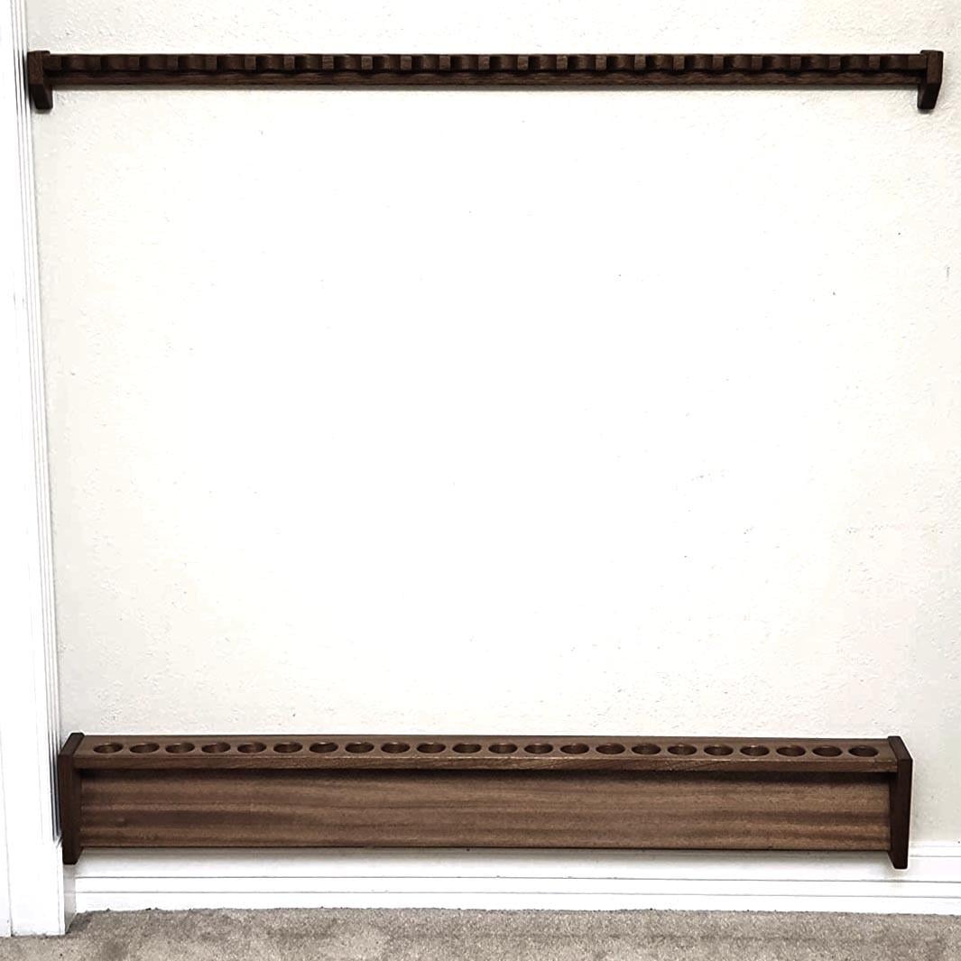 Органайзер для удочек из дерева Кулунди Сепия (РЫБ-001708)