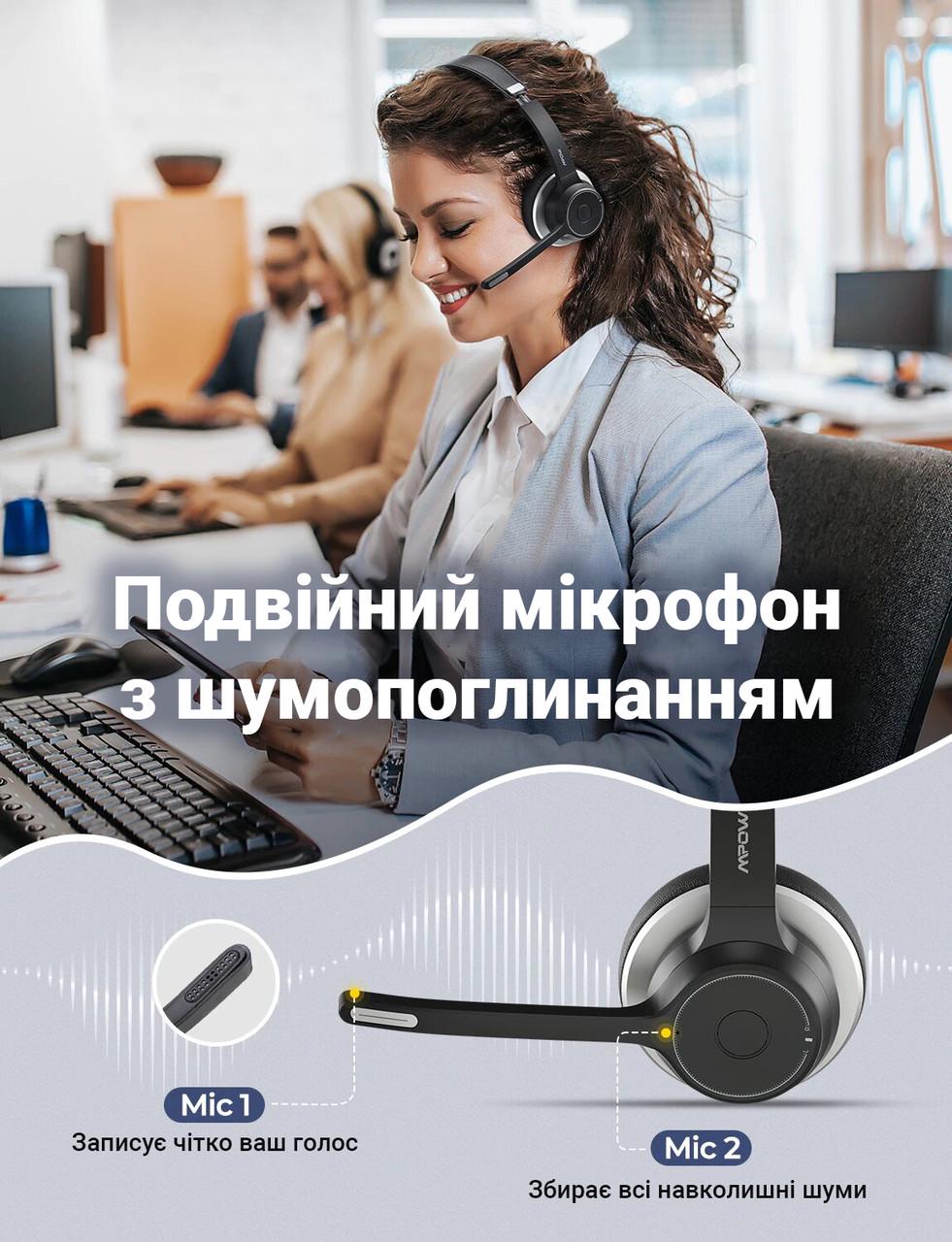 Гарнітура Bluetooth Mpow HC5 (7620) - фото 10