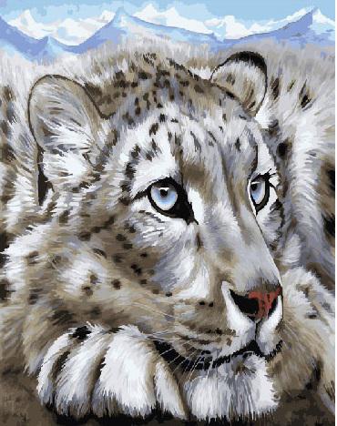 Картина по номерам Brushme Амурский тигр 40х50 см GX23620