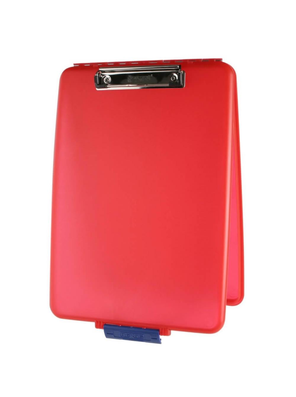 Папка-планшет Dexas Слимкейс-1 с клипсой A4 Красный