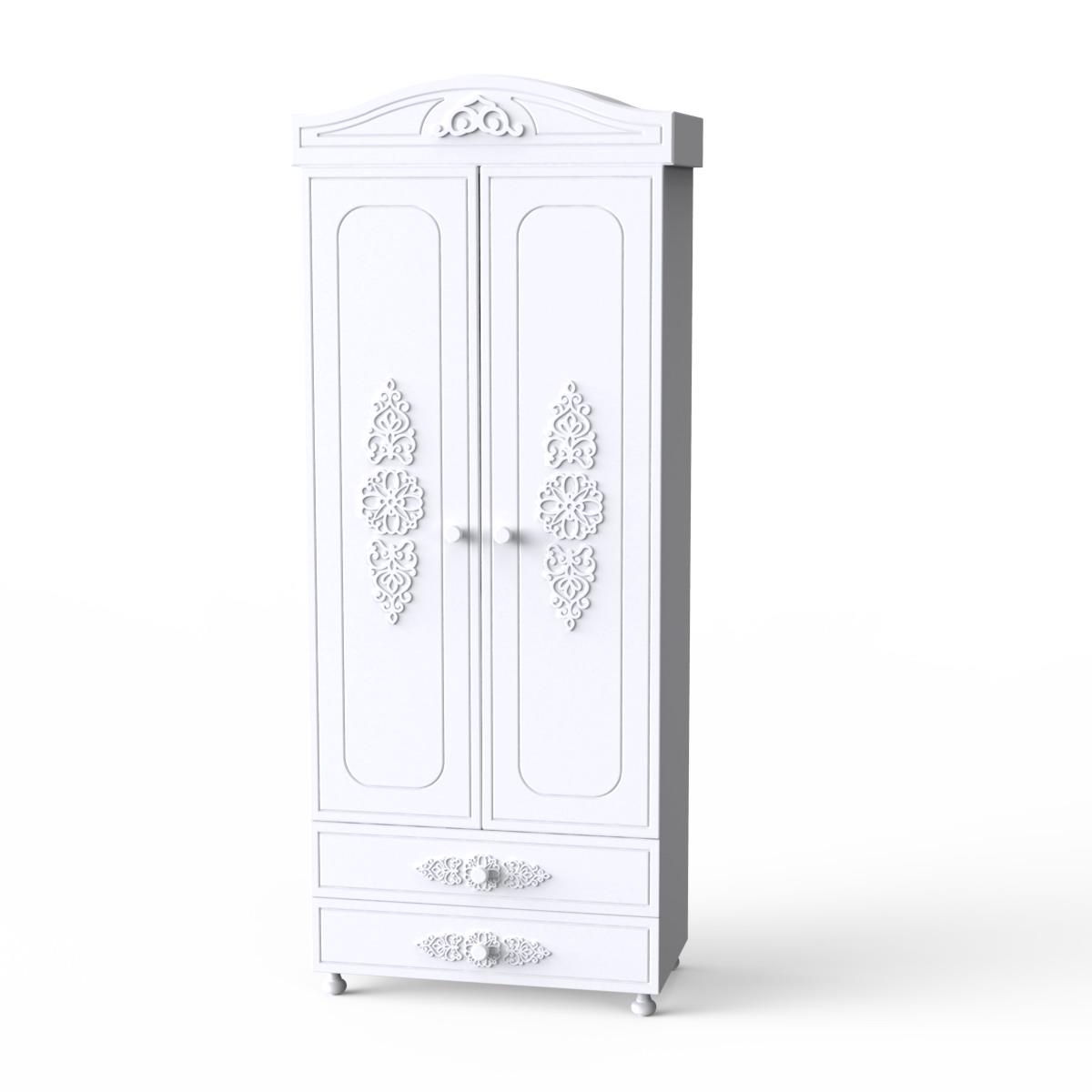 Шкаф Неман Анжелика 816х2048х424 мм Белый супермат (45768)