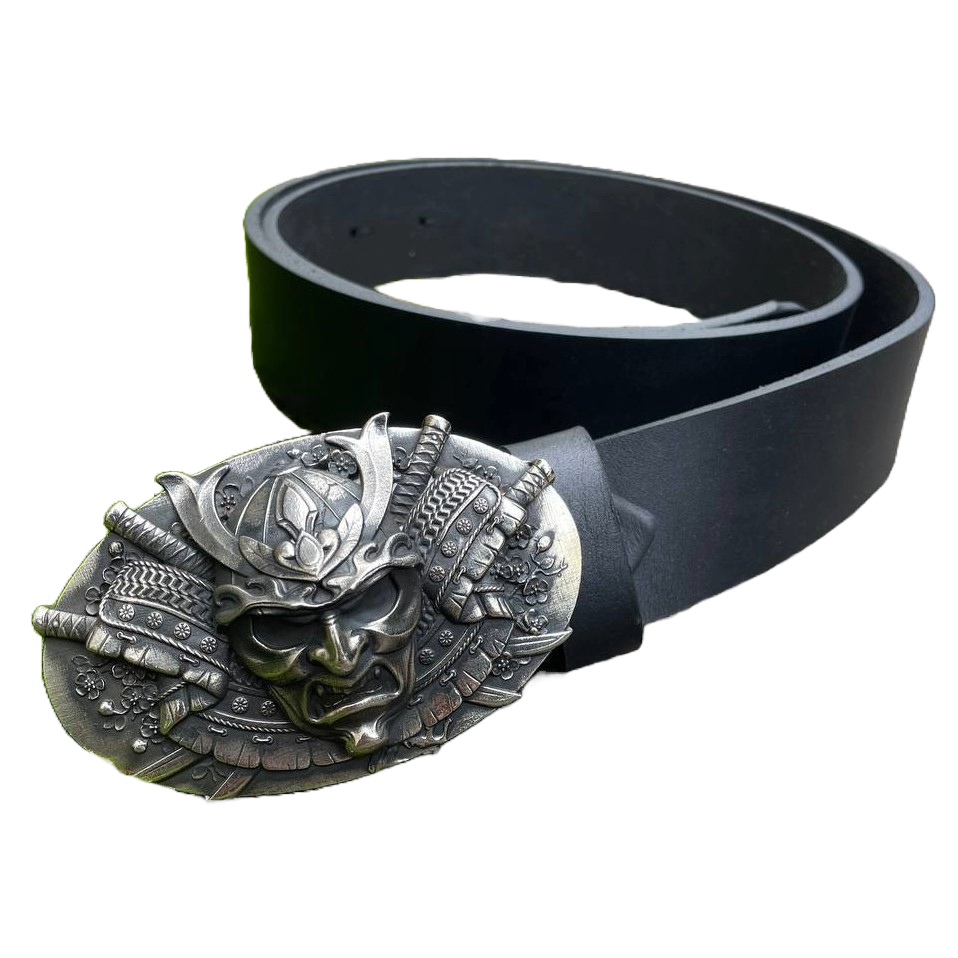 Ремень с пряжкой Gorillas BBQ Accessories Самурай нейзильбер (bb42)