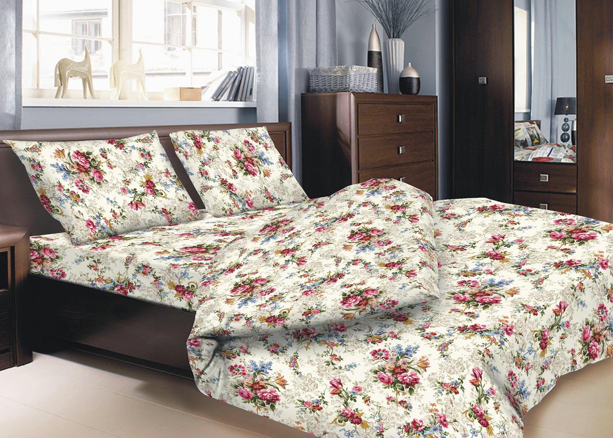 Комплект постельного белья Zastelli 101 бязь евро 200х220 Молочный