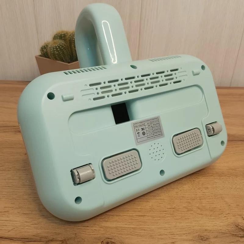 Пилосос ручний для матраців та килимів вакуумний/аккумуляторний Бірюзовий (VEN-1176G) - фото 4 Пилосос ручний для матраців та килимів вакуумний/аккумуляторний Бірюзовий (VEN-1176G) - фото 4