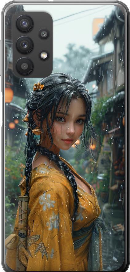 Чехол на Samsung Galaxy A32 A325F Anime-girl (6133u-2204-42517)