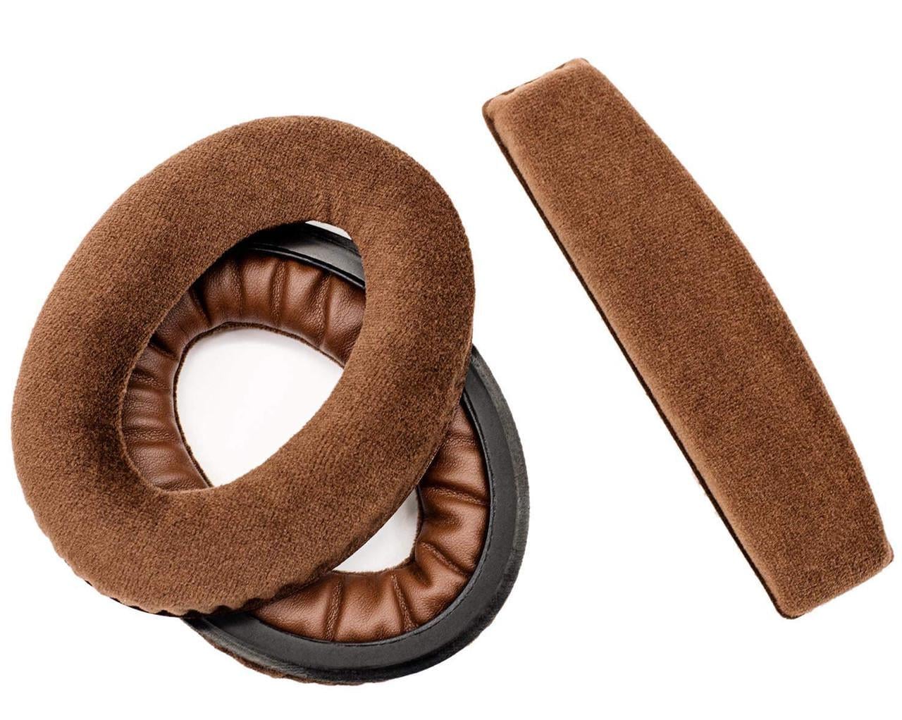 Амбушюры и накладка HD515 HD518 HD555 HD558 HD559 HD569 HD595 HD598 HD599 Brown (1096129915)