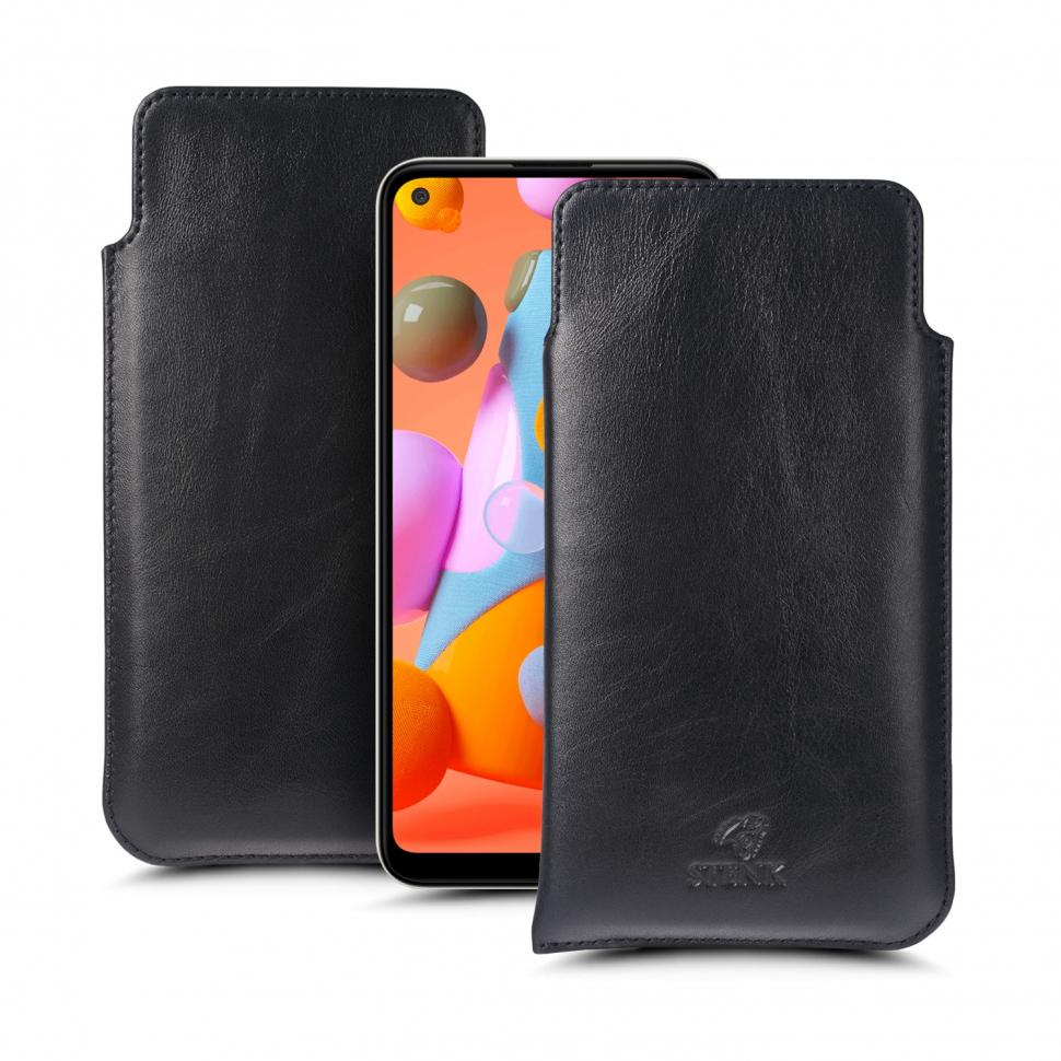 Футляр Stenk Elegance для Samsung Galaxy A11 Черный (65917) Футляр Stenk Elegance для Samsung Galaxy A11 Черный (65917)