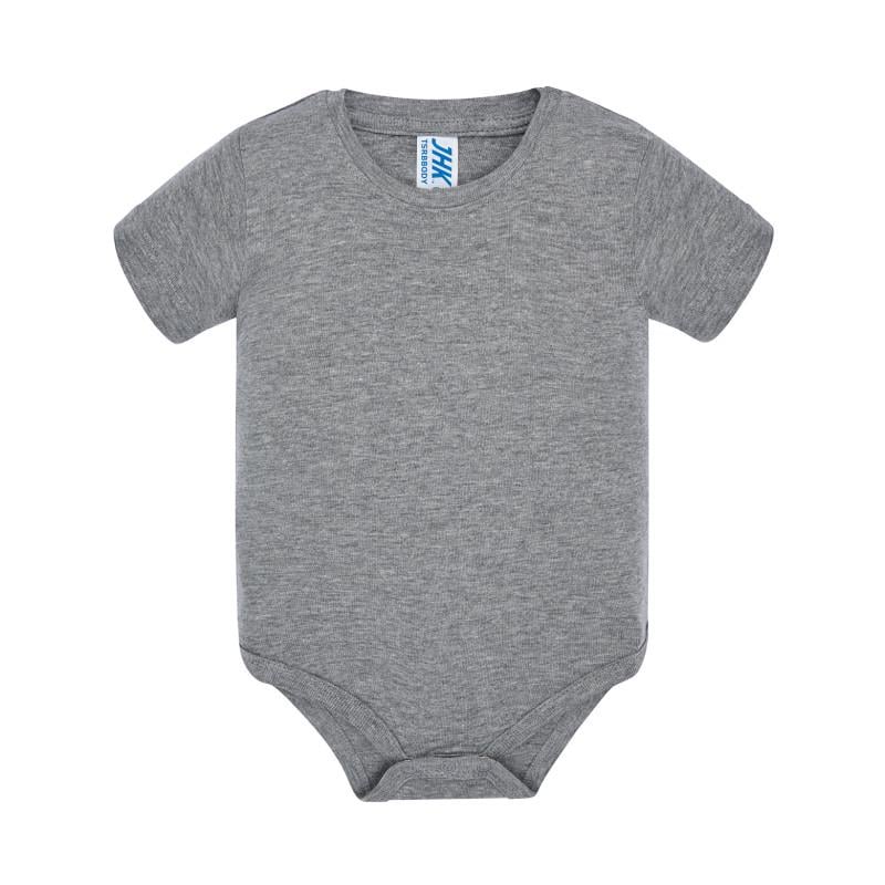 Боді дитяче JHK BABY BODY 3 M Темно-сірий меланж (GM)