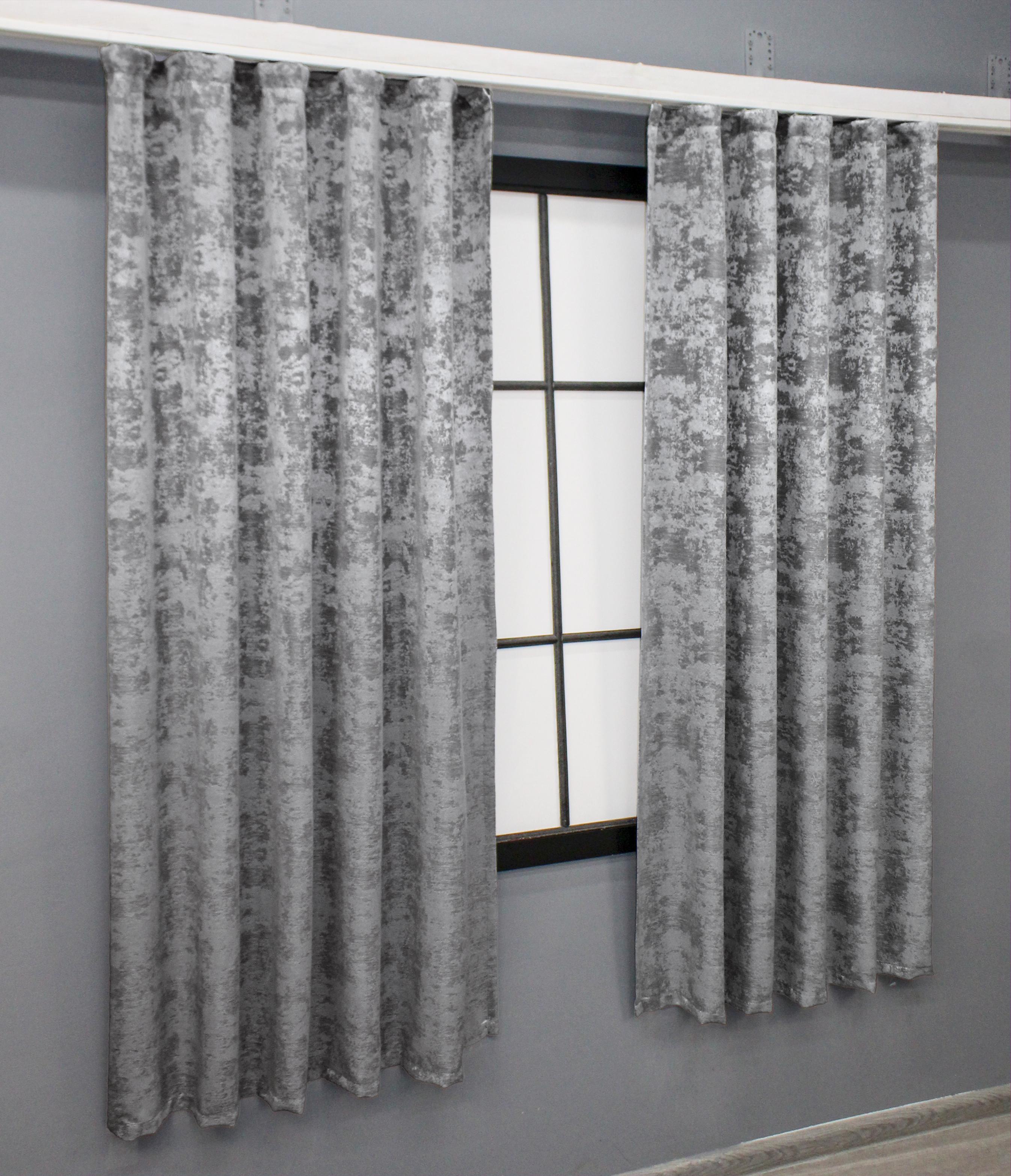Комплект коротких штор VR-Textil Sultan YL №1668ш жаккард 130х170 см 2 шт. Серый (35-0309) - фото 2 Комплект коротких штор VR-Textil Sultan YL №1668ш жаккард 130х170 см 2 шт. Серый (35-0309) - фото 2