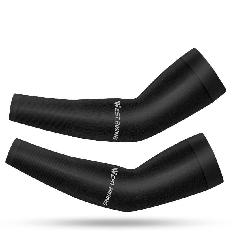 Рукава налокотники велосипедные West Biking 0212117 Universal велонаруавники