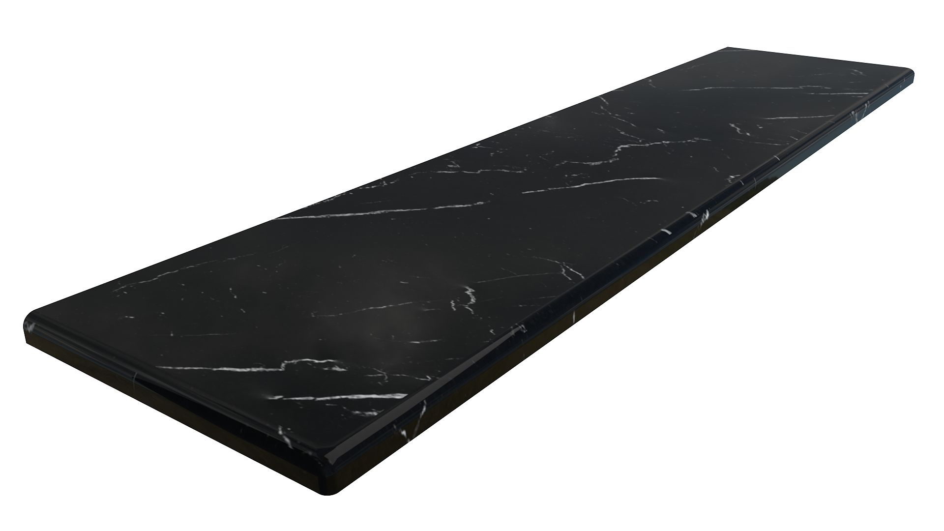 Підвіконня Nero Marquina мармур 150х35х3 см Чорний Підвіконня Nero Marquina мармур 150х35х3 см Чорний