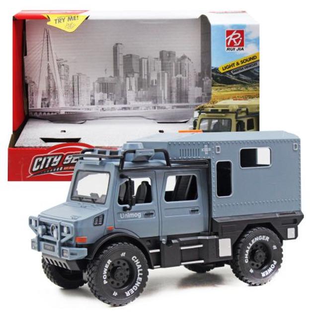 Игрушка машина военная инерционная City Series Серый RUI JIA (RJ5523) Игрушка машина военная инерционная City Series Серый RUI JIA (RJ5523)