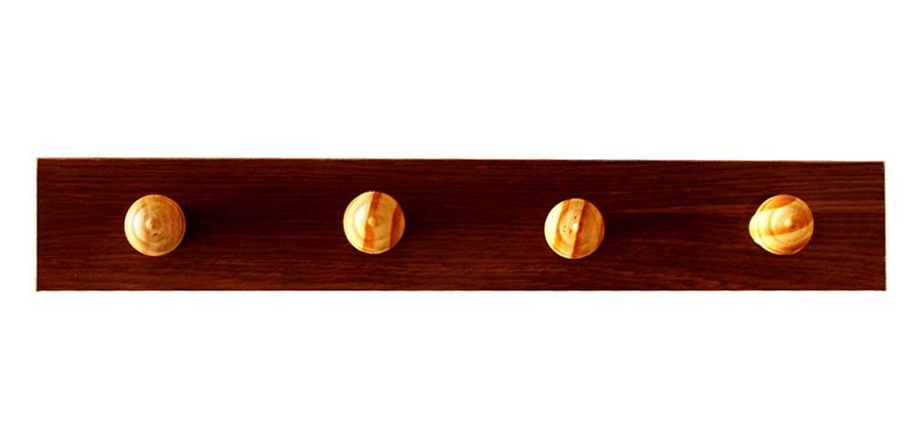 Вешалка для сумок из дерева Делакот 4 Латте/Бланже (ВСУ-40301601)