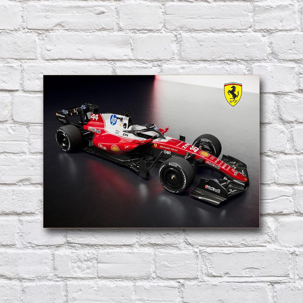 Постер дерев’яний Формула-1 Ferrari SF-26 210х297 мм (33852909)