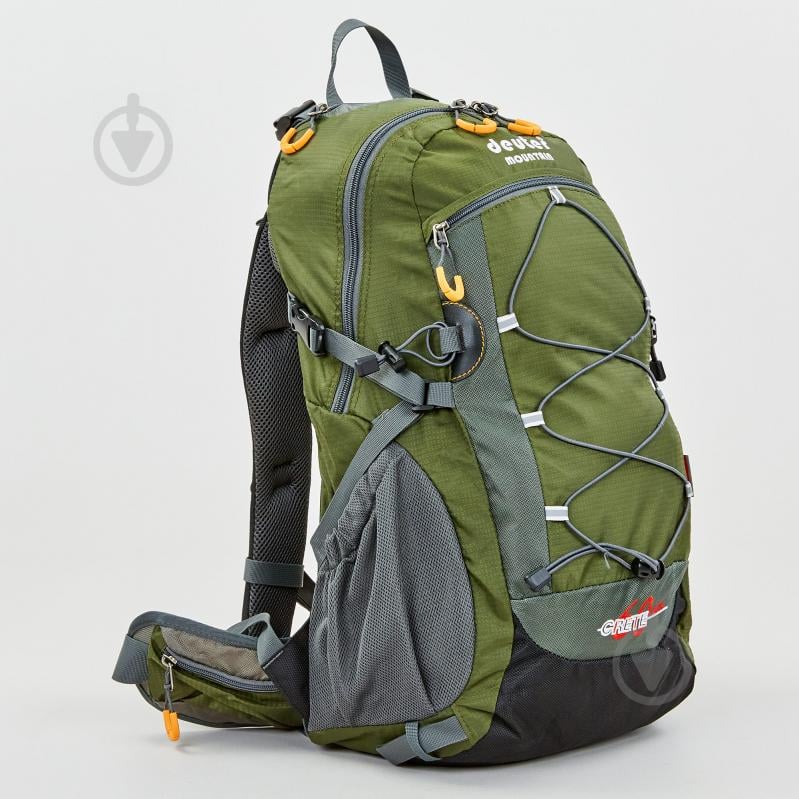Рюкзак спортивный с каркасной спинкой planeta-sport DTR V-60л 8810-6 49х29х24см Оливковый